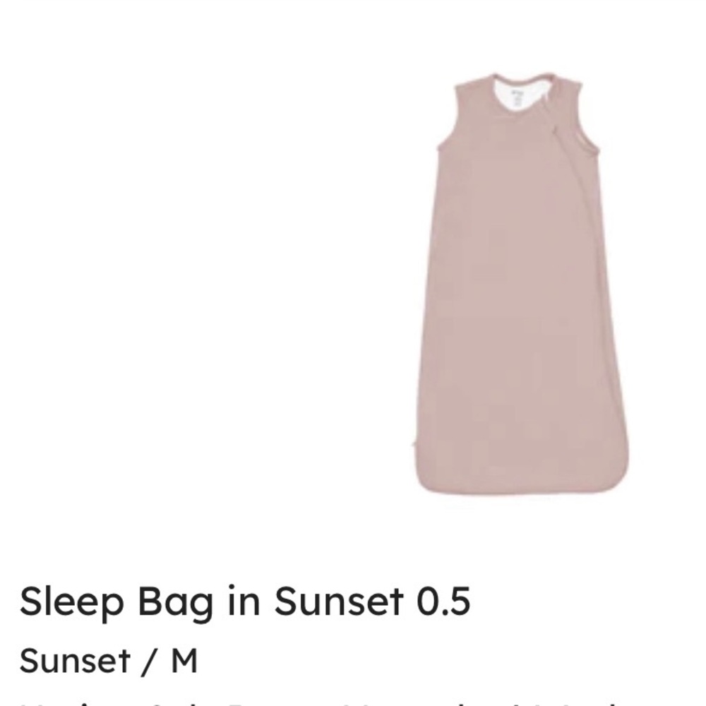 Kyte Baby Sleep Bag in Sunset 0.5tog
